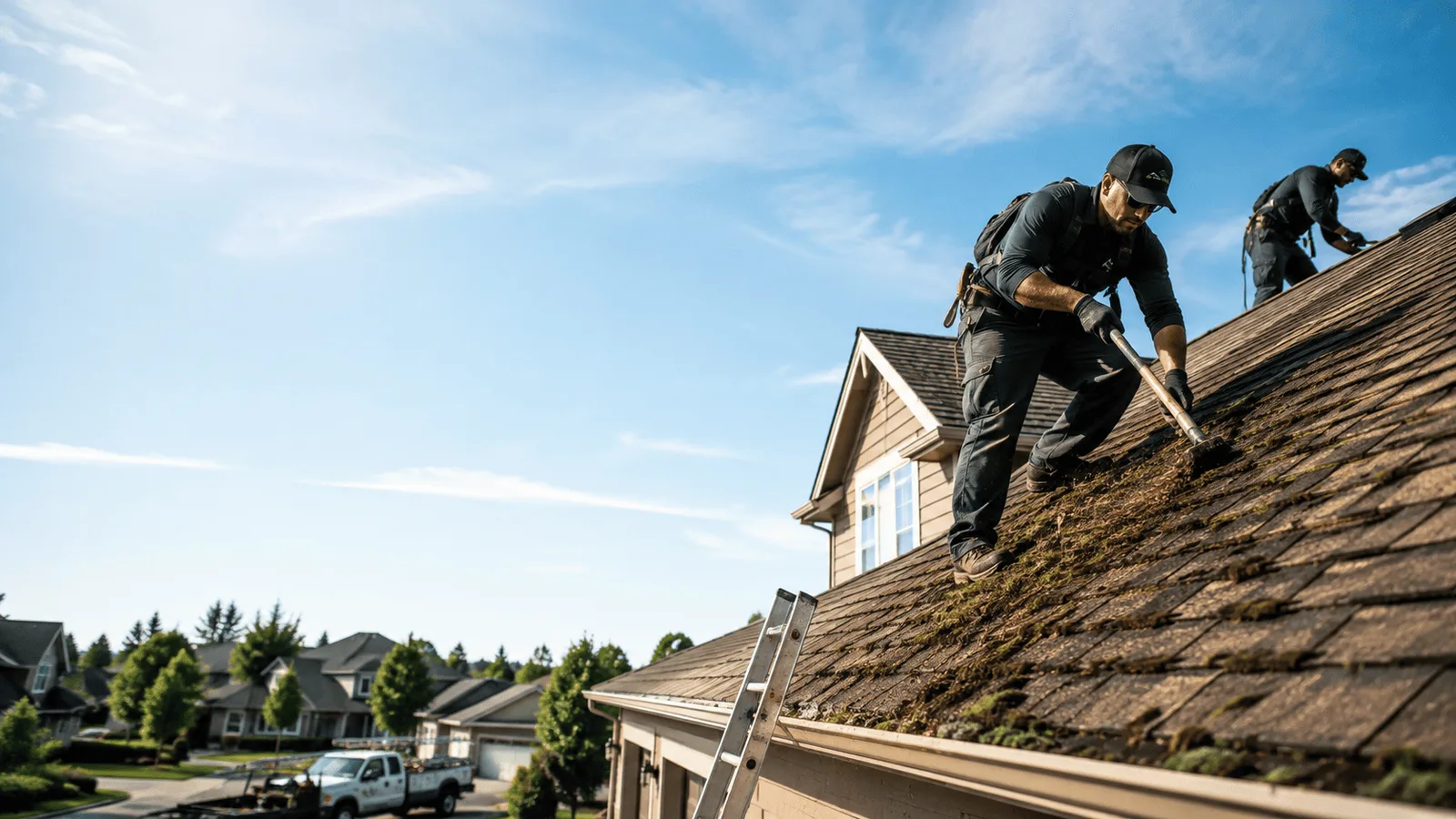 Roof Moss Removal in Tompkinsville, KY near me